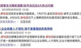 碧桂园最新爆料消息,揭秘企业转型与未来发展规划”